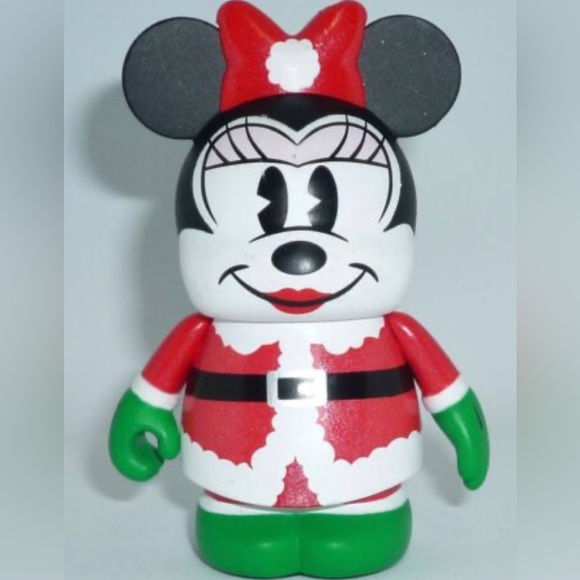 Disney Other - DISNEY CHRISTMAS EXCLUSIVE SERIES VINYLMATION SANTA MINNIE